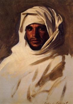 約翰 辛格 薩金特 A Bedouin Arab 約翰 辛格 薩金特 A Bedouin Arab